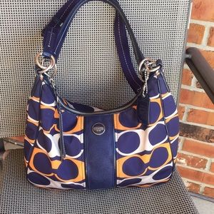 Coach - nylon/cloth handbag